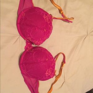 Hot pink Bra
